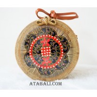 hand crafted wood deco sling bags rattan bali 